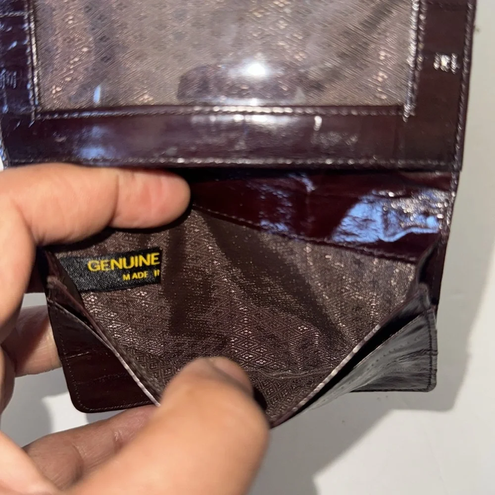 Eel skin made in Korea wallet